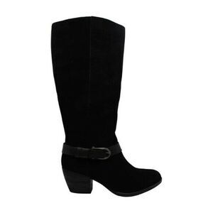 American Rag Tegan Black Leather Dress Boots Size 6.5M New